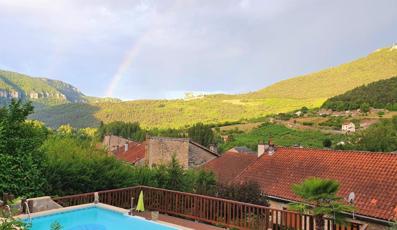 Les Gargouilles Gorges Du Tarn - Millau Bed and Breakfast Boyne Esterno foto