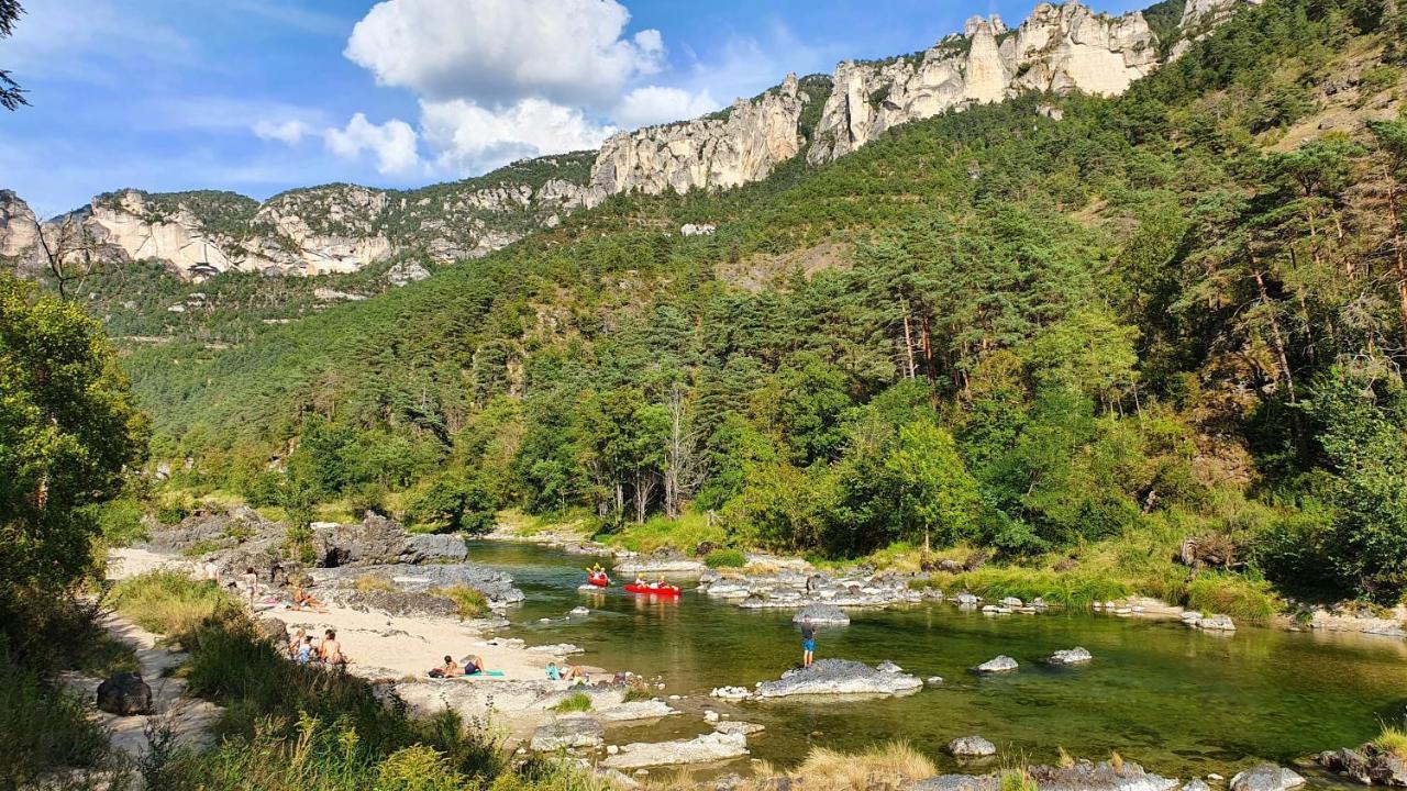 Les Gargouilles Gorges Du Tarn - Millau Bed and Breakfast Boyne Esterno foto