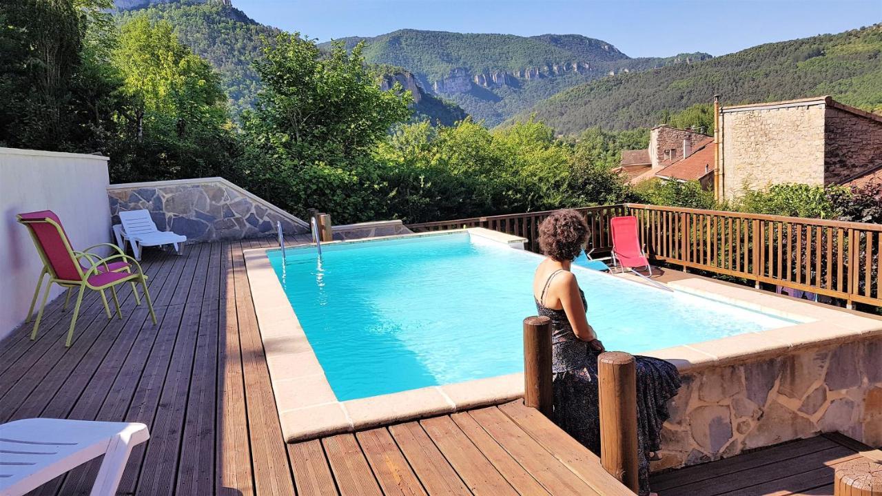 Les Gargouilles Gorges Du Tarn - Millau Bed and Breakfast Boyne Esterno foto