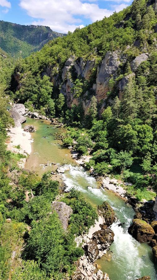 Les Gargouilles Gorges Du Tarn - Millau Bed and Breakfast Boyne Esterno foto